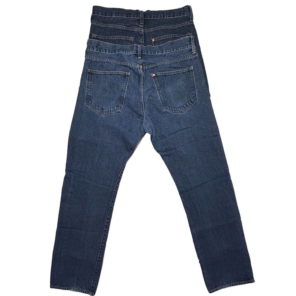 2 & Denim H &M Jeans Mens Straight LOT Recycled Fibers EXCELLENT - Picture 9 of 14